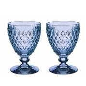 [ビレロイ&ボッホ]ボストン ワイングラス ブルー ペア 315822　ブルー