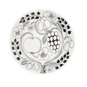 [アラビア]パラティッシ プレート21cm　ブラック