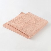 [ホットマン]カラーバスタオル サーモンピンク