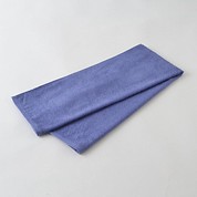 [ホットマン]カラー薄手フェイスタオル ダークブルー