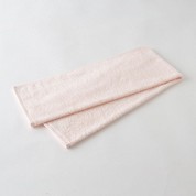 [ホットマン]カラー薄手フェイスタオル ライトピンク