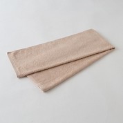 [ホットマン]カラー薄手フェイスタオル ベージュ