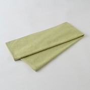 [ホットマン]カラー薄手フェイスタオル ライトグリーン