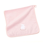 [ホットマン]マーシャ厚手フェイスタオル ピンク