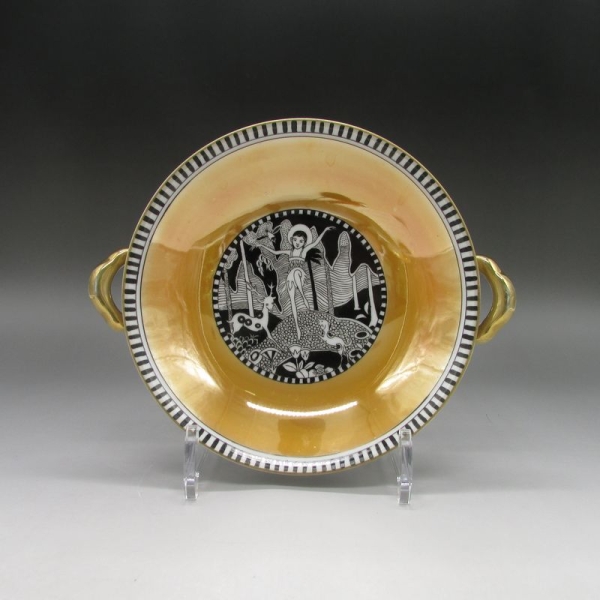 オールドノリタケ アニマルフェアリーコンポート u0886