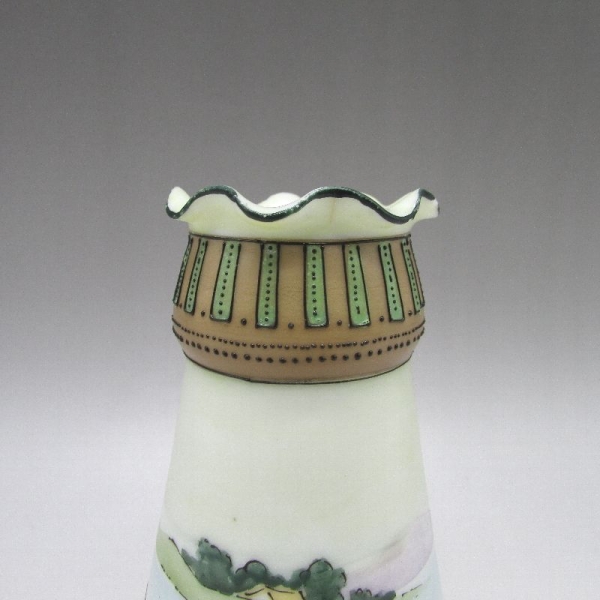 オールドノリタケ]オランダ風景文三脚花瓶 U2272 - 京王ネット