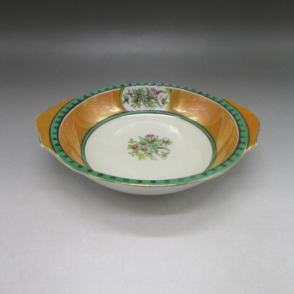オールドノリタケ]アールデコ草花文ボウル U3589 - 京王ネット