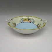 [オールドノリタケ]アールデコ草花文ボウル U4169