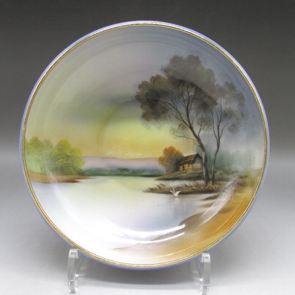 オールドノリタケ 湖畔風景文ボウル 1921年頃-1941年頃 U6201