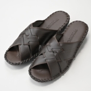 [パンジー]紳士室内履き(9729)ブラウン　