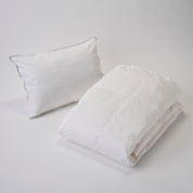 [ベッテンスタジオ]羽毛肌掛けふとん・羽根まくら 2点セット　