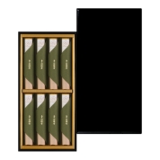 [セレモア]毎日白檀香　塗箱短寸8入　