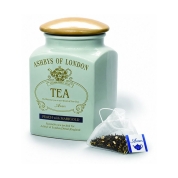 【英国展】[ASHBYSOFLONDON]陶器製キャニスター（ピーチマリーゴールド）
