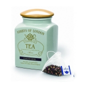 【英国展】[ASHBYSOFLONDON]陶器製キャニスター（イングリッシュローズ）