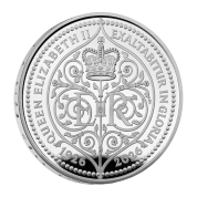【英国展】[ロイヤルミント]エリザベス2世生誕100周年 記念5ポンド銀貨2026　