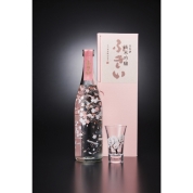 【春酒】ふきい　純米吟醸　桜グラスセット