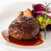 【産直】岩手短角和牛焼ハンバーグ4個セット