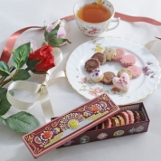 【産直】[パティスリーマグノリア]宝塚すみれショコラクッキー（サテンリボンショッパー付き）