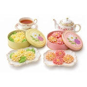 【産直】お花のぼうろ2缶セット（いちご餡・栗餡）