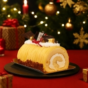 【産直】シルクスイートの白金プレミアムジャージーブッシュドノエル