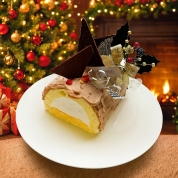 【産直】白金ブッシュドノエル（ショコラ）ハーフ