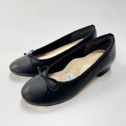 【パスポート優待20％OFF】[カルテットハーモニー]バレエシューズ11950　BL牛革