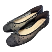 [カルテットハーモニー] スクエアトゥプレーンパンプス1576　BL