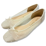 [カルテットハーモニー] スクエアトゥプレーンパンプス1576　IV