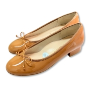 [カルテットハーモニー] アーモンドトゥプレーンパンプス1950　LTBR