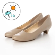 [jupery ジュペリー] ベーシックレイン3㎝ヒールパンプス (No.8017) ライトオーク(LOK)　