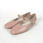 [ドミニクバー]＜晴雨兼用＞メリージェーンパンプス 　ピンクベージュ(PBG)