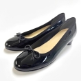 ［ツモリチサト ウォーク］レインパンプス 49070007　ブラックエナメル