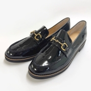 ［ツモリチサト ウォーク］ローファー 49350007　ブラックエナメル