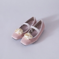  ［平松可奈子さんデザイン］ローズフラットシューズ　PK