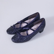  ［平松可奈子さんデザイン］グリッターバレエシューズ　NV