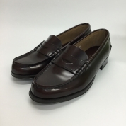 ［ハルタ］コインローファー 3048　ブラウン