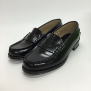 ［ハルタ］コインローファー 3048　ブラック