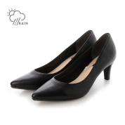 [EVOL]晴雨兼用  ポインテッドパンプス IR9594　ブラック(BL)