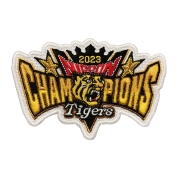 【阪神タイガース】2023日本一記念ロゴ刺繍ワッペン　
