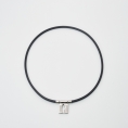 [ANGLE]【磁気ネックレス】e.MODEL 01 NECKLACE　プラチナ
