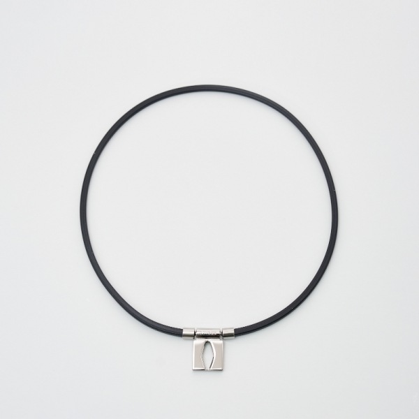 【新品•正規品】ANGLE アングル ｅ. モデル 01 ネックレス プラチナM ANGLE]【磁気ネックレス】e.MODEL 01 NECKLACE プラチナ - 京王ネット