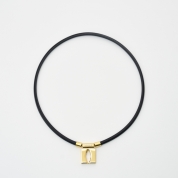 [ANGLE]【磁気ネックレス】e.MODEL 01 NECKLACE　ピュアゴールド