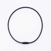 [ANGLE]【磁気ネックレス】e.MODEL 02 NECKLACE　マットブラック