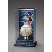 ムーキー・ベッツ 直筆サイン入りベースボール 特製ディスプレイケース付き　