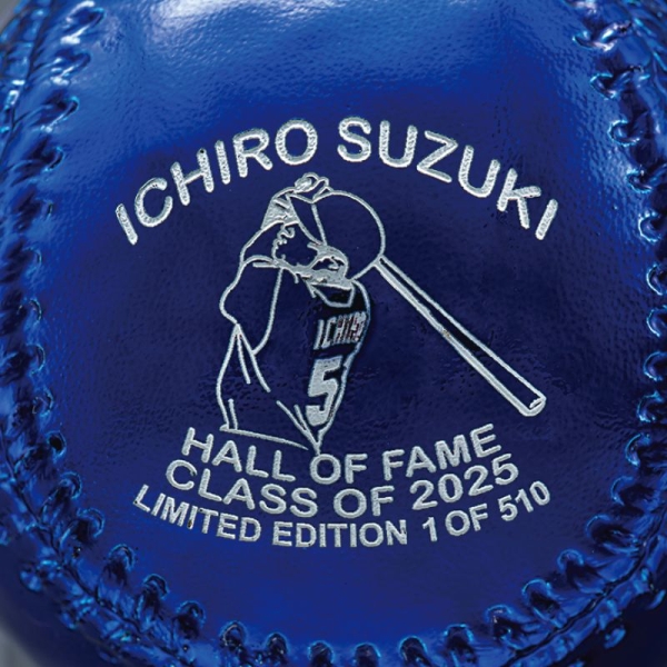 イチロー 2025アメリカ野球殿堂入り特別記念 直筆サインボール 記念
