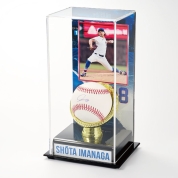 佐々木朗希 2025 MLB(TM)デビュー記念 直筆サインボール 特製展示