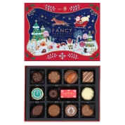 【クリスマススイーツ＆グルメ】［メリーチョコレート］クリスマスファンシーチョコレート 12個