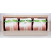 【夏スイーツ】［宗家 源 吉兆庵］桃泉果3個入