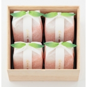 【夏スイーツ】［宗家 源 吉兆庵］桃泉果4個入