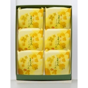 【春スイーツ】[菓匠 清閑院]　菜の花しぐれ(6個入)